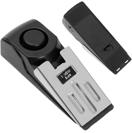 Dörrstoppslarm med 120 dB varning 14 x 4,5 x 3,8 cm bärbar