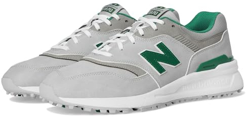 New Balance 997 Spikeless, Scarpe da Golf Uomo, Grigio Antracite, 43 EU Larga