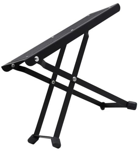 ibasenice Fußhocker Für Gitarre Robustes Gitarrenzubehör Faltbarer Gitarrenhocker Bequemer Sitz Für Gitarristen Für Üben Und Live-auftritte
