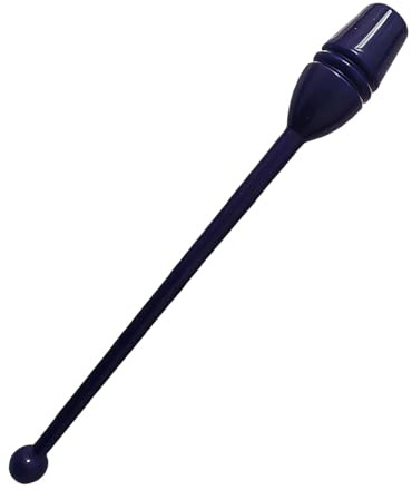 Fenteer Rhythmic Gymnastics Club 35cm Length Professional Portable Training Equipment for Performance Practice Show, Purple