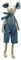 Wilberry WB004232 Maus Plüschtier, blau