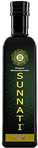 Premium svart kumminolja för oral, filtrerad, kallpressad, 100 % ren 1000 ml