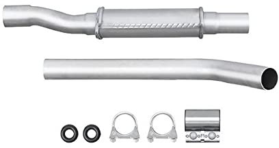 HELLA 8LB 366 022-191 Vorschalldämpfer - Easy2Fit Kit - vorne - zweiteilig - Set mit Anbauteilen