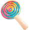 Intex Rainbow Lollipop-Schwimmkörper, aufgeblasene Größe: 198 cm x 127 cm x 25 cm (58754EU)
