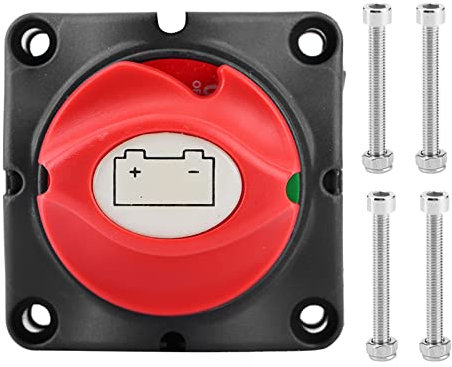 Interruttore Batteria, 12V 600A ABS continuo batteria potere isolatore Master Switch sezionare Cut Off due livelli di interruttore per RV barca marina Yacht