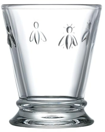 La Rochère Wasserglas Abeille Biene 260ml - 6er Set