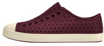 Native Shoes Unisex Jefferson Sneaker, Cavalier Red Bone White, 7.5 UK