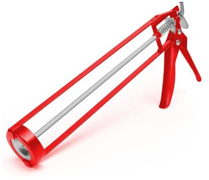 Zuvo Silicone Caulking Gun for Standard Cartridges – Heavy-Duty Sealant Applicator for DIY Sealing Projects