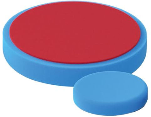 Pruojhw Cuscinetti applicatori a cera: inserto per lucidatura riutilizzabile, strumenti e accessori per la correzione della vernice 'auto, lucidatura dei cerchioni, sigillatura dei pneumatici e