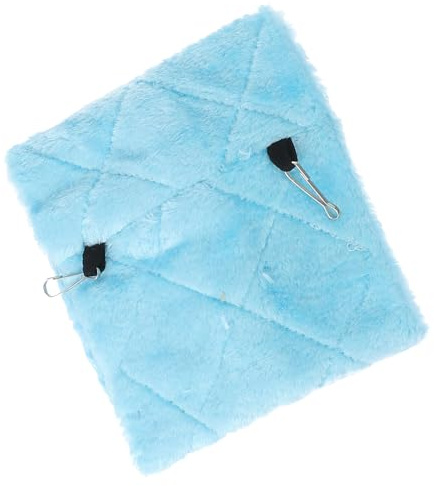 YARNOW Nid Suspendu pour Perroquet Et Oiseaux Hamac Confortable Peluche Douce Tente Hiver pour Cage Lit Chaud pour Perruches Ondulées Et Calopsittes