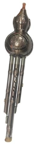 lopituwe Hulusi flöjtinstrument Cucurbit flöjt med fodral kombination av tradition och nybörjare och presentgivning kinesiskt hulusi-instrument nybörjare musikälskare , c nyckel , 42 cm