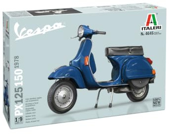 Italeri 4645 Vespa PX 125/150 1978 skala 1:9 Plastmodell Kit/plastmodell