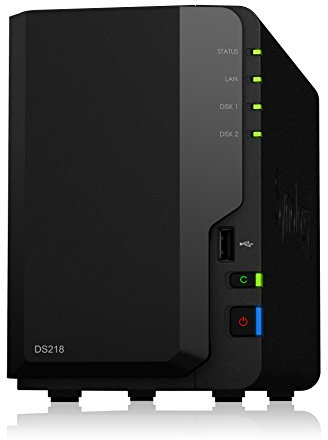 Synology DS218 12TB 2 Bay NAS Lösung | Eingerichtet mit 2 x 6TB Seagate IrownWolf Fährt