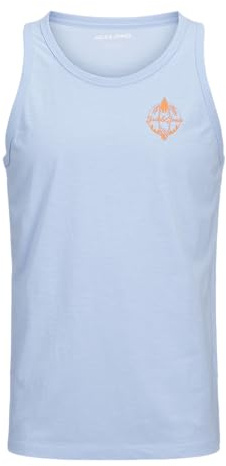 Jack & Jones Tanktop Jjone Color Summer Camiseta de Tirantes SL para Hombre, Azul Chambray., S