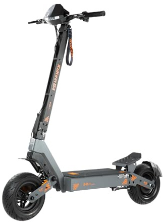 KuKirin G4 Monopattino Elettrico per Adulti, Batteria 60V 20Ah, Autonomia fino a 75 km, Pneumatici Tubeless da 11, Doppi Freni a Disco, Sospensioni, Display LED, IP54, Uso in Aree Private