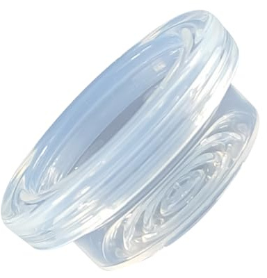 Arroopu Piezas de sacaleches | Accesorio para extractor de leche portátil – Copas de silicona con, extractor, colección de leche de pezón para bebé, viajes, alimentación, hogar, trabajo