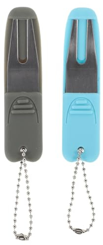 MUELODSIC 2 Pezzi Forchetta Divot Golf in Lega Resistente con Marcatore Pallina Leggeri e Portatili per Uomo Donna Accessori Golf Ergonomici per Riparazione Prato