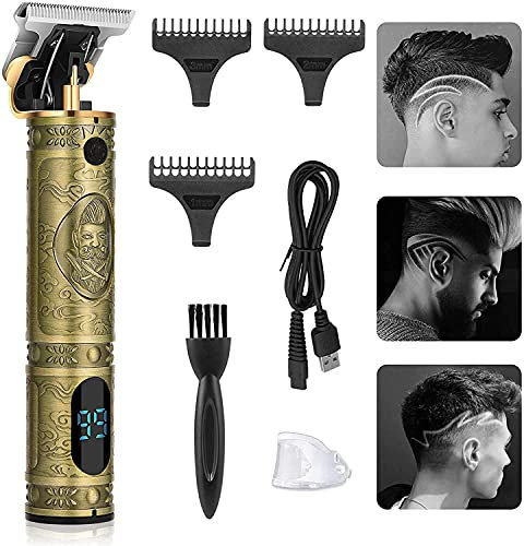 Rasoio Elettrico Barba, Rasoio Capelli Uomo Capelli Tagliacapelli Uomo Professionale Tagliacapelli Regolabarba Kit Taglia Barba E Capelli Uomo Adatto A Bambini,Adulti E Barbiere Regali Degli Uomini