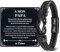 VU100 Cadeau Papa Cadeau Fête des Pères Original Bracelet Papa Cadeau Anniversaire Papa Cadeau pour Homme Noël Fête des Pères