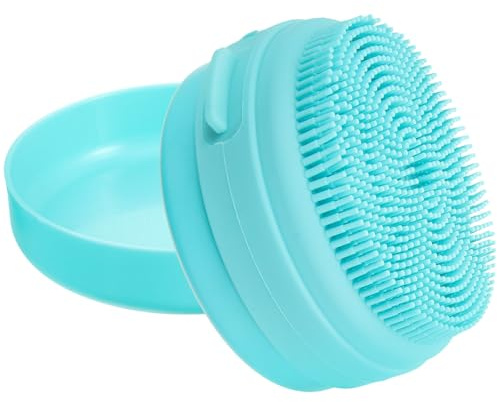 Gogogmee Spazzola Silicone Corpo per Doccia Setole Morbide, Massaggio Delicato e Design Cordino per Appendere, Adatta per Ragazzo Ragazza e Adulti