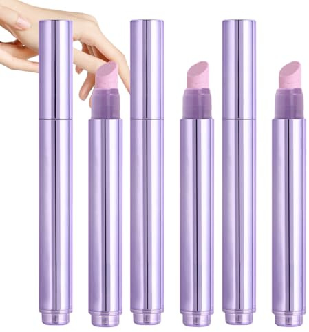 3 Stück Nagelhautschieber Ölstift für Nägel mit Keramikspitze,3 in 1 Nagelhautölstift,Cuticle Remover Pen für Trockene und Beschädigte Nägel,Feuchtigkeitspflege Nagelpflege Stift