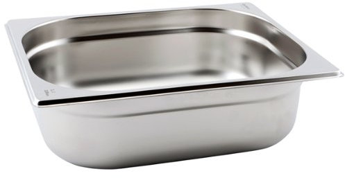 Stainless Steel 1/2 Gastronorm Container 100mm Pan Deep, Catering, Bain Marie, Gastro Food Pans