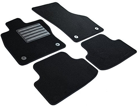 MTM SP-7402 Tapis sur Mesure en Velour pour Citroen C3 Aircross 06.2017> / Opel Crossland X Opel Crossland 06.2017>, black