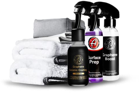 Adam's Advanced Graphene Ceramic Coating - 10H 9+ Years Protection & Patented UV Technology, Apply After Wash & Paint Correction