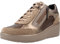 Geox D Ilde C, Zapatillas Mujer, Dk Taupe, 38 EU