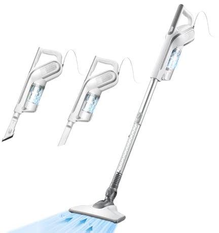 FUVSHU Staubsauger mit Kabel, Stielstaubsauger & Handstaubsauger 2 in 1, HEPA-Filter, 5m Kabel, 600W