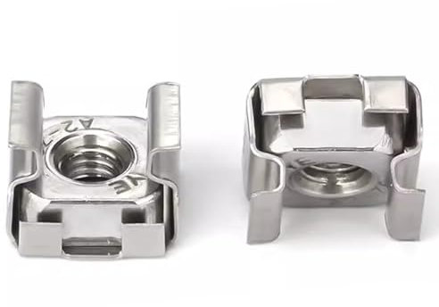 Dadi a gabbia M6 in acciaio inox 18-8 (304) M6-1.0, confezione da 20