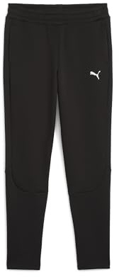 Puma EVOSTRIPE Pants DK B, Pantalones de Punto Niños, Puma Black,