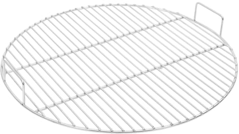 Ziaphsol Parrilla con asas redondas de 54 cm de diámetro de acero inoxidable 304, apta para barbacoa de 57 cm de diámetro, para barbacoa de carbón vegetal, barbacoa de bola, brasero, barbacoa