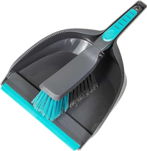 SIDCO Kehrgarnitur Schaufel Handfeger Kehrset Kehrschaufel Handbesen Kehrblech Besen