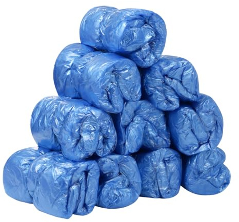 Holibanna 100PZ Automatico Copriscarpe Monouso in Plastica per Distributore Copriscarpe Automatico Shoes Cover Disposable per Laboratorio Home Office (Copriscarpe, T-type)
