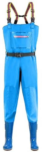 Naturepanda Waders Pesca,Trampolieri da pesca da donna con stivali,Stivali da pesca,Salopette da Pesca,Scafandro Impermeabili PVC,Traspirante,Con tasca,Per Caccia,Fattorie,Lavori di costruzione
