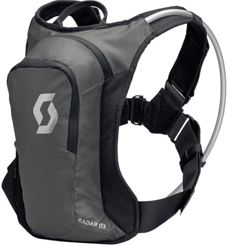 Scott Radar 3 Hydration Zaino, Nero/Grigio, Unica Taglia