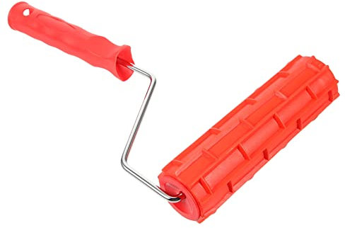 DOITOOL Rubber Paint Roller Embossing Textured Paint Roller for Wall Decoration Ceiling Painting