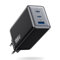 150W Caricatore USB C, 3 Porte GaN IV Tech Compatto Caricabatterie 100W PD PPS QC Ricarica Rapido Alimentatore USB C Presa Compatibile con MacBook Pro/Air, iPhone 16/15, Galaxy S24 Ultra, Pixel