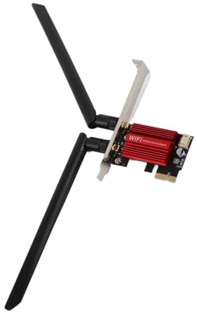Scheda PCIE WiFi, Scheda PCIE WiFi 1200Mbps Dual Band per 7 8 10 11 per PC Desktop