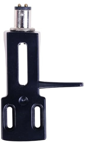 Geavonyg Testina per Giradischi Testina in Alluminio Record Ago Giradischi Sostituzione Fono Stili Cartucce Attacco Rack Supporto Lettore Musicale