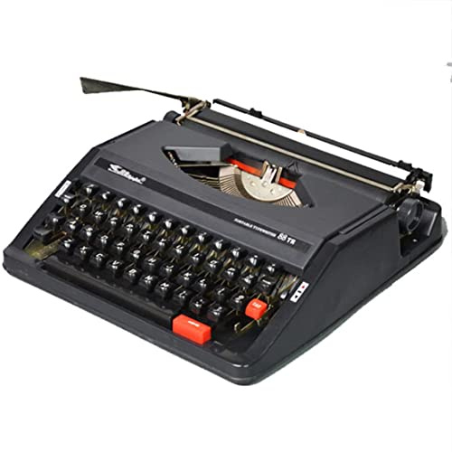 Vintage Manual Typewriter for Letters, Creative Writing, Crafting, Free Writing, Includes Twin Spool Black Red Ribbon
