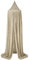 Meyco Baby Betthimmel - Uni Taupe - 55x240 cm - Einzelpackung