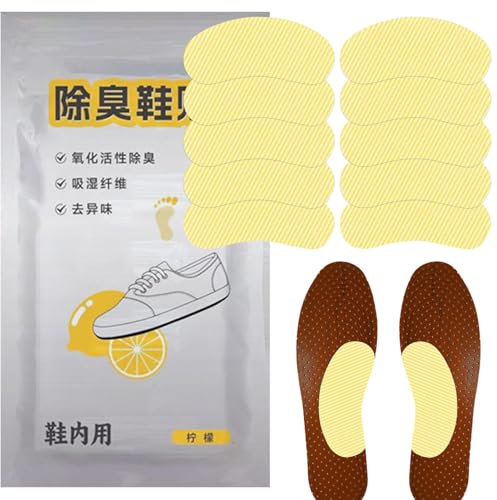 Adesivi deodoranti per scarpe, adesivi per scarpe, a lunga durata, per il controllo degli odori, per rimuovere gli odori della soletta, adesivi per scarpe ideali per scarpe da ginnastica e