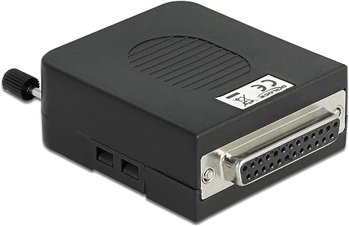 Delock Adapter Parallel DB25 Buchse zu Terminalblock 26 Pin mit Gehäuse