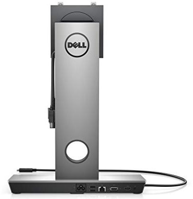 DELL DS1000 replicatore di porte e docking station per notebook USB 3.0 (3.1 Gen 1) Type-C Nero, Argento (Ricondizionato)