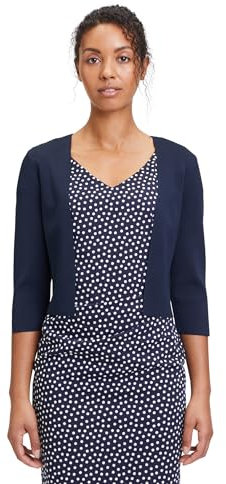 Vera Mont Damen Strickbolero Langarm Night Sky,M