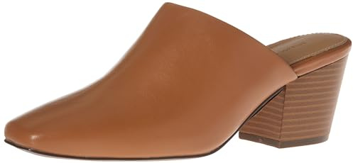 Amazon Essentials Mule con Punta Quadrata Donna, Tan, 37 EU