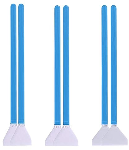 6 Pezzi Tampone per la pulizia del sensore full frame, kit per la pulizia della fotocamera per fotocamera digitale DSLR o SLR,non contiene detersivo