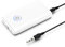 ORIA Car Bluetooth AUX Adapter, Bluetooth 5.3 Transmitter Receiver with 3.5mm Jack, USB Charging, 2-in-1 Wireless Audio Adapter for Home Stereo/Speakers/Wired Headphones - White